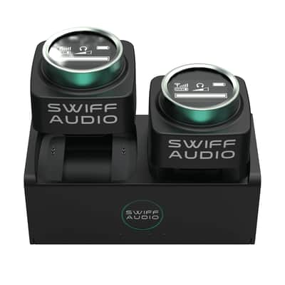 Swiff Audio WX510 Wireless In Ear Monitor IEM System, 2 Receivers, Charging Case image 3