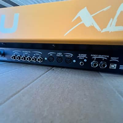 E-MU Systems MP-7 Command Station 128-Voice Synthesizer 2001 - Purple / Black image 3