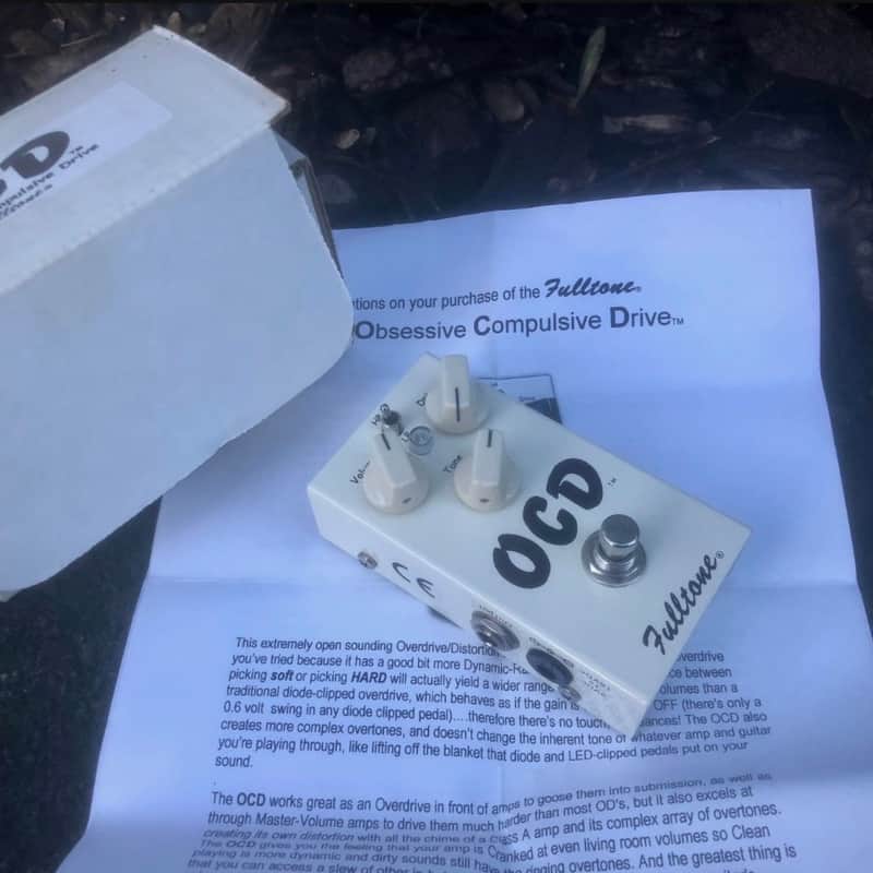 2005 Fulltone OCD V1 Series 1 White