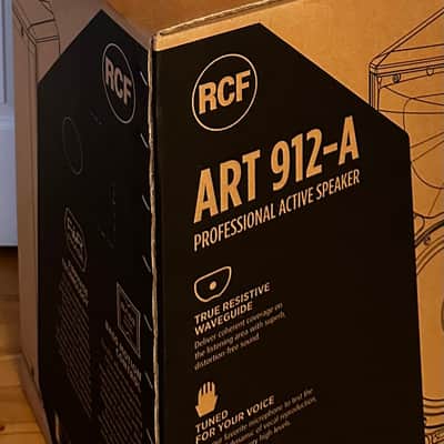 ( PAIR ) RCF ART 912-A 2-Way 2100-Watt 12" Active Loudspeaker - New Open Box image 2