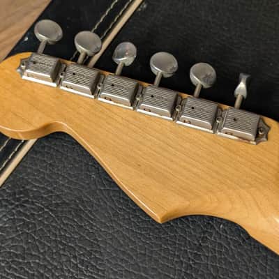 1984 Tokai Goldstar Sound TST-55 Electric Guitar Vintage RARE Pearl Pink Metallic All Original image 11
