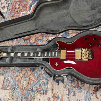 Epiphone Alex Lifeson Signature Les Paul Custom Axcess Ruby image 2