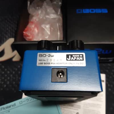 Boss BD-2W Blues Driver Waza Craft JAN 2018 MIJ with BOX image 6