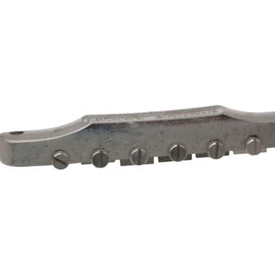 Gibson Vintage Shaped Winged Low Profile Nonwire ABR-1 VOS aged Nickel plated image 4