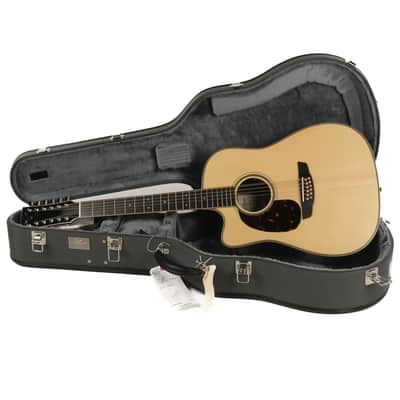 James Goodall Guitars TRD-CL12-7116 Left Handed Dreadnought single cut Owned by Seal image 16