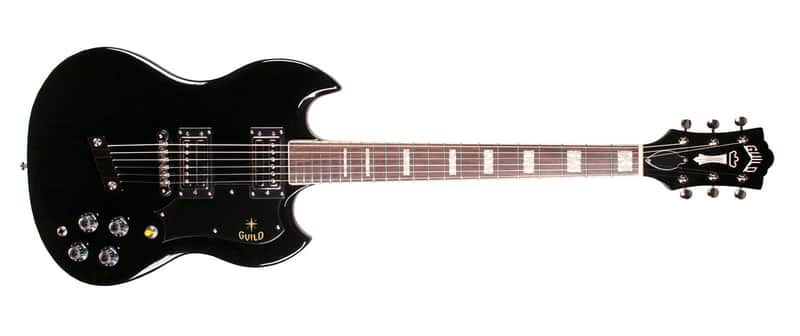 Guild - S-100 POLARA - Electric Guitar - Black image 1