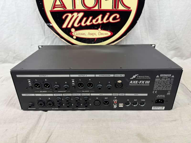 Fractal Audio Systems Axe-FX III 3 MkII mk2 v2 Guitar Amplifier