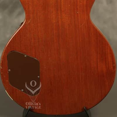original 1957 Gibson Les Paul RARE Goldtop with a MAHOGANY TOP!!! image 17