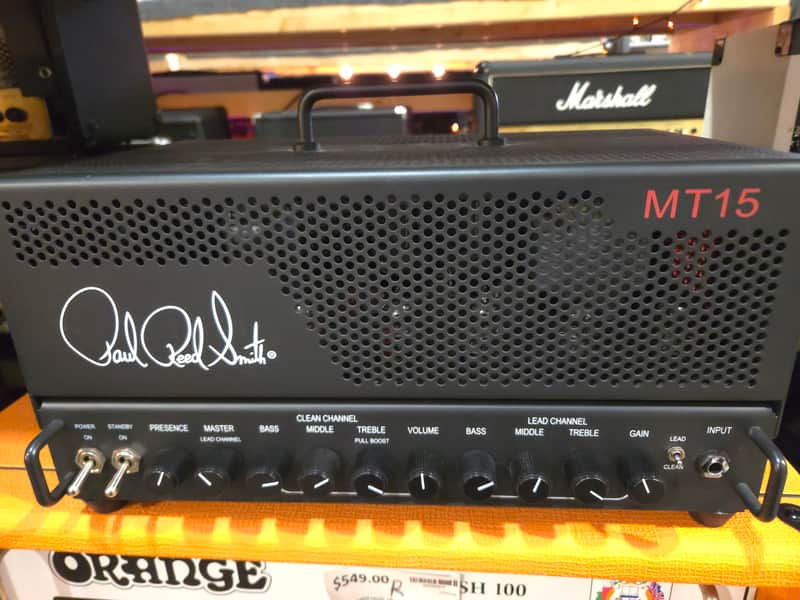 PRS MT 15 V1 Mark Tremonti Signature 2-Channel 15-Watt Guitar Amp Head 2018 - 2024 - Local Pickup Only image 1