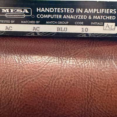 Mesa Boogie EL-84 / 6BQ5 Power Tubes (Matched Pair) 2020s - Clear Glass image 4