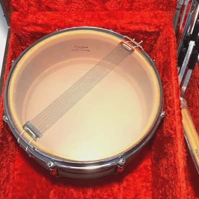 Slingerland "Time Capsule" 60's Hollywood Ace 5X14 WMP case, solid snare stand, unopened sticks image 12