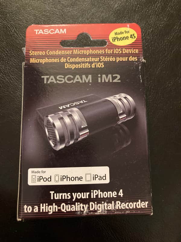 TASCAM iM2 Stereo iOS Microphone