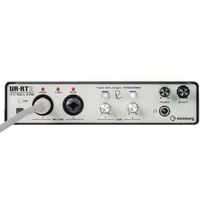 Steinberg UR-RT2 USB 2.0 Home Recording Audio Interface Preamp w Mic Stand image 3