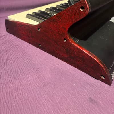 Moog Sub Phatty & Little Phatty or Stage2 Replacement side panels. Red polyester Wrap paint gloss finish. image 7