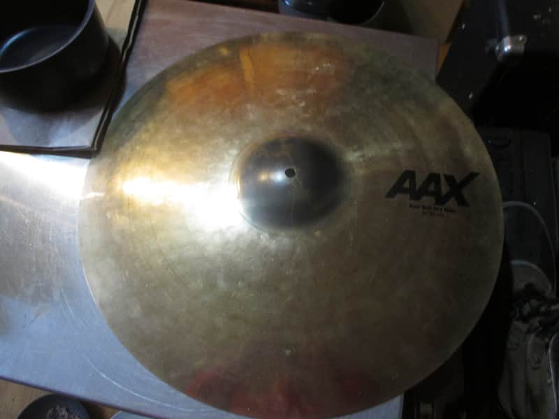 Sabian 21" AAX Raw Bell Dry Ride Cymbal 2019 - Present - Natural image 1