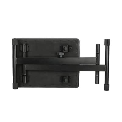 Stageline KB40 Keyboard Bench Adjustable X-Style Padded Seat - Black (KB40-U) image 3