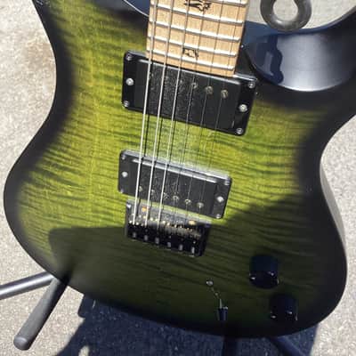 PRS Limited Edition Dustie Waring Signature DW CE 24 Hardtail 2023 - Present - Jade Smokeburst image 2
