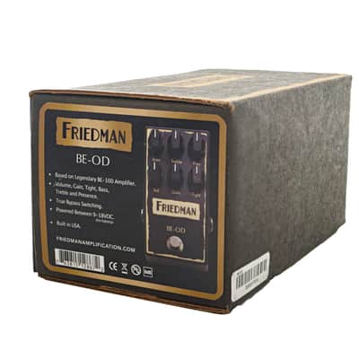 Friedman BE-OD Overdrive Pedal #3000317414 image 6
