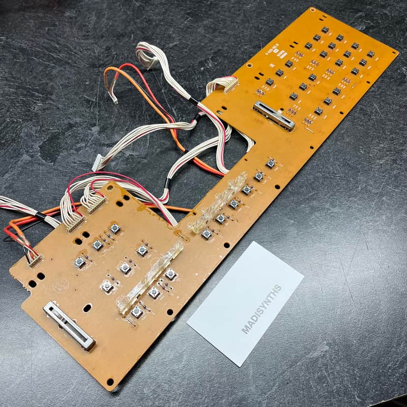 ORIGINAL Yamaha Panel PCB (VI547600) for SY55 image 1