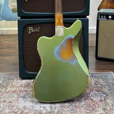 Berly J-Master - Metallic Green/Sunburst Nitro image 7