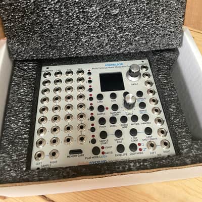 Rossum Electro-Music Assimil8or Multi-Timbral Phase Modulation Sampler Eurorack Module 2016 - 2021 - Silver image 1