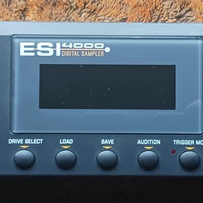 E-MU Systems ESI 4000 Turbo 64-Voice Digital Sampler 1998 - 2000 - Black