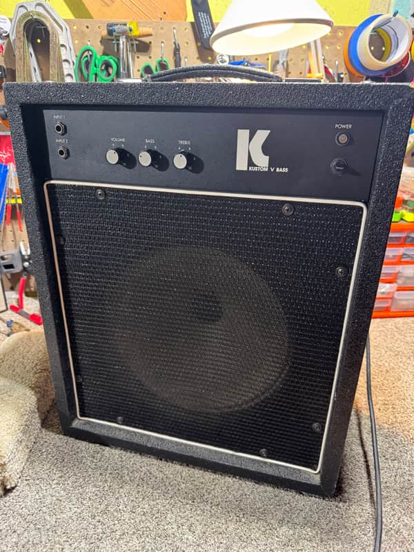 Vintage Kustom V amp bass combo image 1