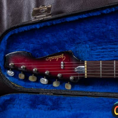 Galanti Grand Prix V4 1964 Italian red sunburst -VIDEO- image 7