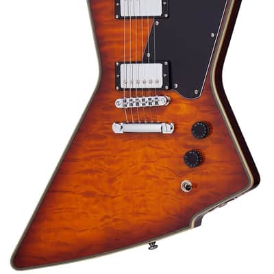 Schecter E-1 Custom Vintage Sunburst image 1