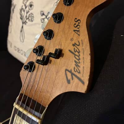 Fender Partscaster Tele Deluxe Chris Shiflett 2015-2025 - Shoreline Gold image 2