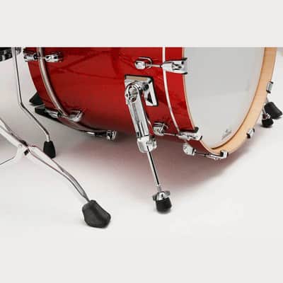 Tama Starclassic Walnut/Birch 4pc Drum Set Garnet Red Sparkle image 6