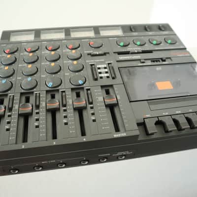 TASCAM Porta One Ministudio 4-Track Cassette Recorder 1980s - Gray image 3