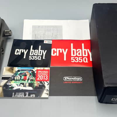 Dunlop 535Q20 20th Anniversary Cry Baby Wah | Reverb