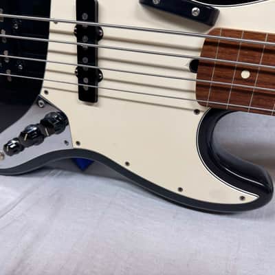 Fender American Standard Jazz Bass Fretless 4-string J-Bass 1996 - Black / Rosewood fingerboard image 5
