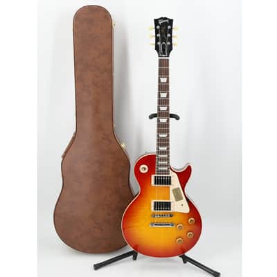 2016 Gibson Custom Shop 1958 R8 Les Paul Standard - Cherry Sunburst - Flame Top w/Case image 6