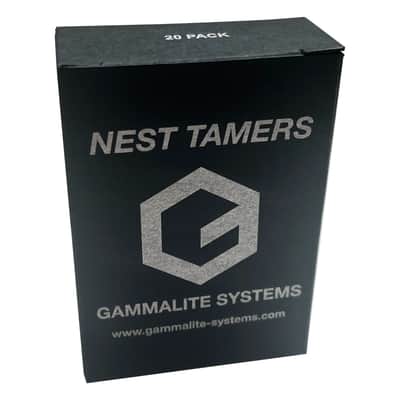 Gammalite Systems Nest Tamers Eurorack patch cable clips (20 pack) image 5
