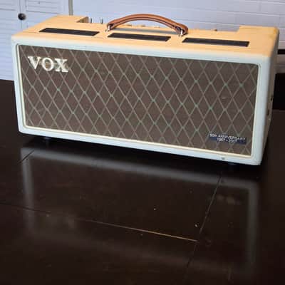 Vox AC30HH 50th Anniversary Hand-Wired Heritage Collection 30-Watt Guitar Amp Head 2007 - Cream image 1