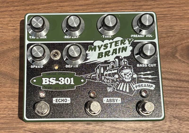 The Nocturne Brain Mystery Brain BS-301 preamp delay like Roland RE301 image 1