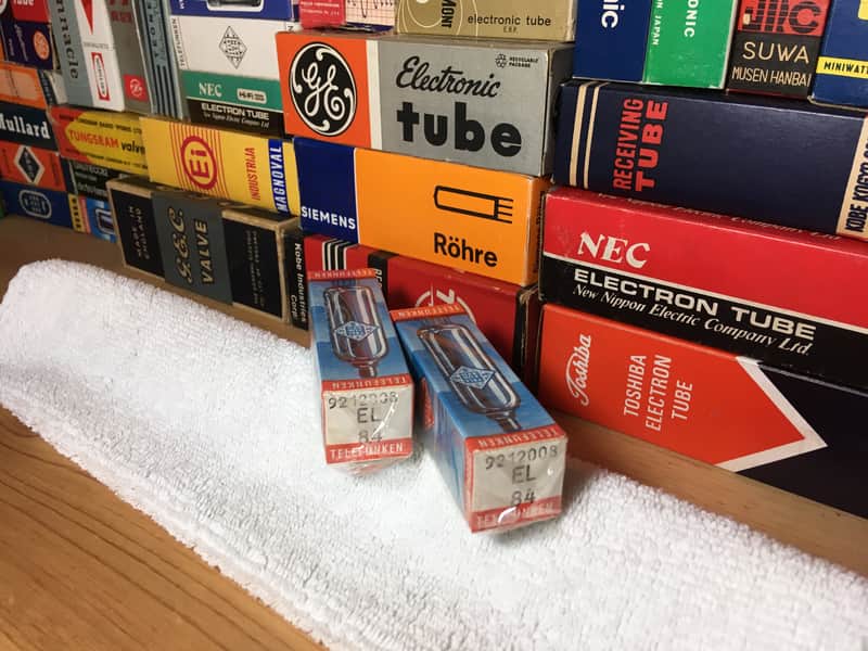 2 x Rare SealedBox TrueNOS SameCode 1962 Telefunken EL84 6BQ5 ~ NOS Power Tube ~ Holy Grail Audio ~ Holographic Layered Tone Natural Mid Band Rich Lush Warmth Clear Resolve image 1