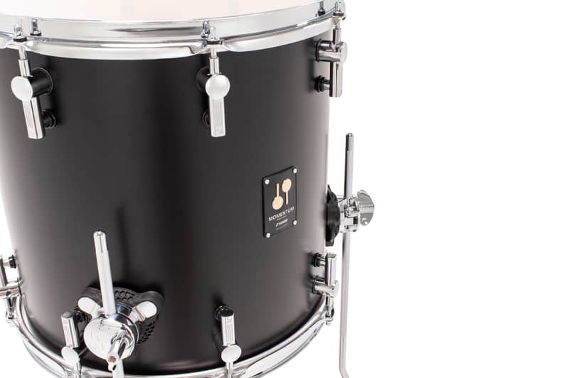 SONOR Momentum Birch Series 14x13.75" GT Black Matte Lacquer Floor Tom Drum w/Legs | Worldwide Ship | NEW | Authorized Dealer image 1