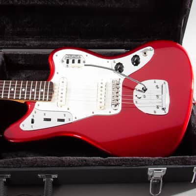 2025 Fender Japan MIJ FSR Traditional 60s Jaguar Candy Apple Red Matching Headstock image 1