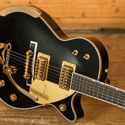 Gretsch G6134TG-58 Limited Edition 1958 Custom Penguin - Ebony - Emerald Night image 5