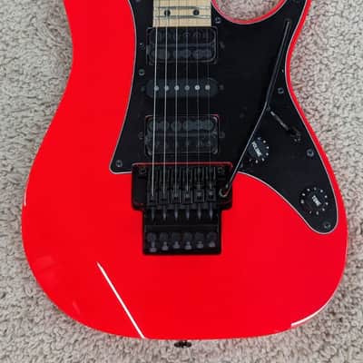 Mint Ibanez RG Series RG550RF Genesis Electric Guitar, Road Flare Red image 3