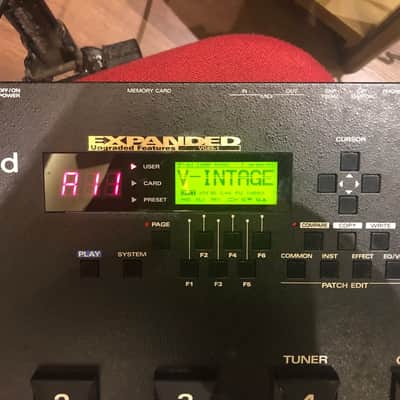 Roland VG-8EX All Synth Multi Effect Pedalboard | Reverb