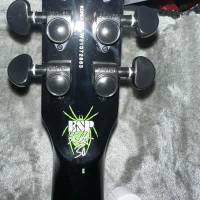 ESP LTD KH-3 Kirk Hammett Signature Spider 2021 - Black with Spider Graphic image 5