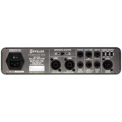 Genzler Amplification Magellan 800 Bass Head MG-800 image 3