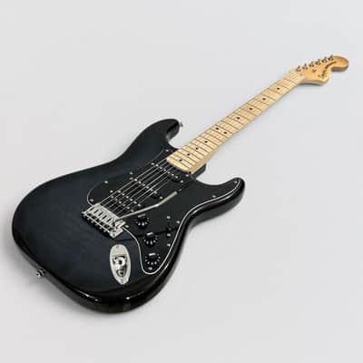 Fender Squier Affinity Series Stratocaster FMT HSS Electric Guitar - Black Burst image 12