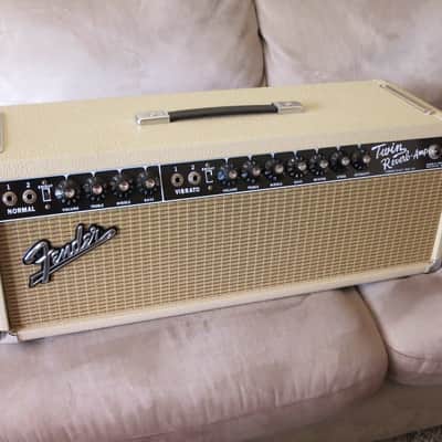 69 Fender Twin Reverb Head & Custom 2x12 Speaker Cabinet! image 2