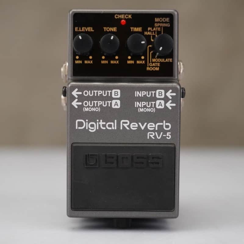 Boss RV-5 Digital Reverb Guitar Effects Pedal #58760 image 1