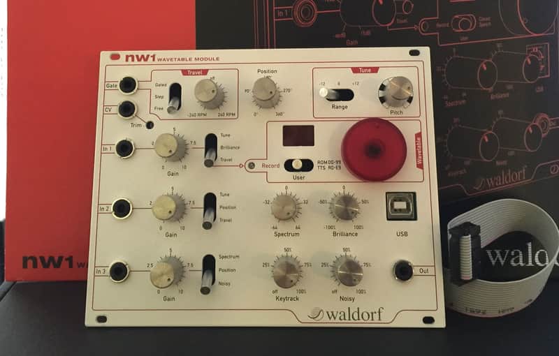 Waldorf NW1  Wavetable Oscilattor image 1